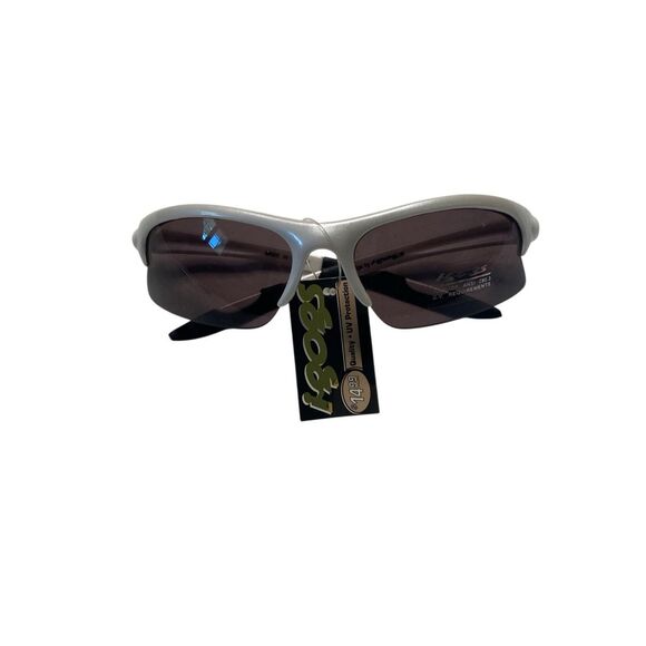 Nwt Igogs Silver Sport Wrap Sunglasses UV Protection Shield Style Vacation Beach - Picture 2 of 8